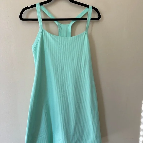 Girlfriend Collective Breeze RIB Bea Banded Dress - Size L - Picture 3 of 3